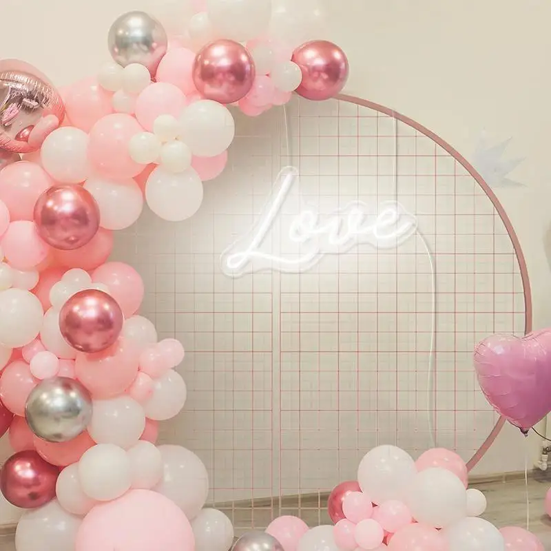 

Индивидуальный Логотип Love 3D Led Flex прозрачная акриловая неоновая вывеска из оргстекла