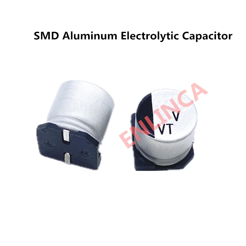 300pcs/lot 35v 47uf SMD Aluminum Electrolytic Capacitors size 6.3*5.4 47uf 35v