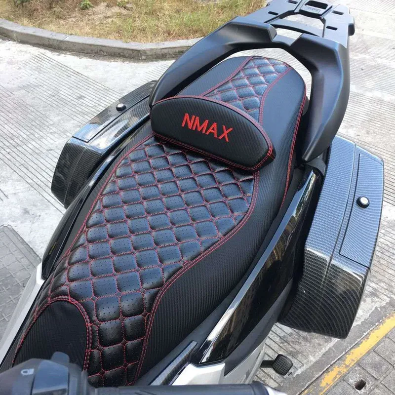 Modified Motorcycle spare part leather nmax155 nmax seat mat pad cushion seats for yamaha nmax125 nmax150 nmax 2016-2019