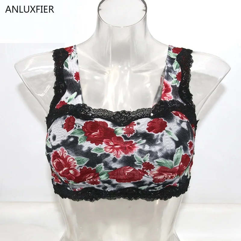 

H9618 Women No Steel Ring Bra Underwear Vest Type Comfortable Bras High Quality Fashion Breathable Full Cup Lace Bra Lingere
