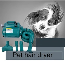 Double motor pet water blowing machine dog high power mute medium and large dog blowing dryer hair blowing device