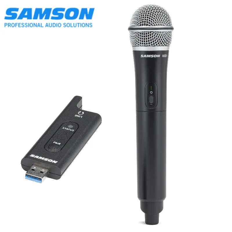 Samson XPD2 handheld USB Digital Wireless System HXD1 Handheld microphone Transmitter for live broadcast,stream,presentation