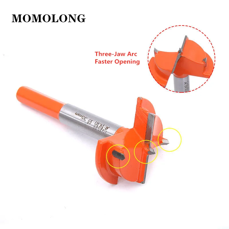 35mm Adjustable Carbide Drill Bits Woodworking Hole Saw For Power Tools Forstner Drill Bit Tungsten Carbide Wood Cutter Tools