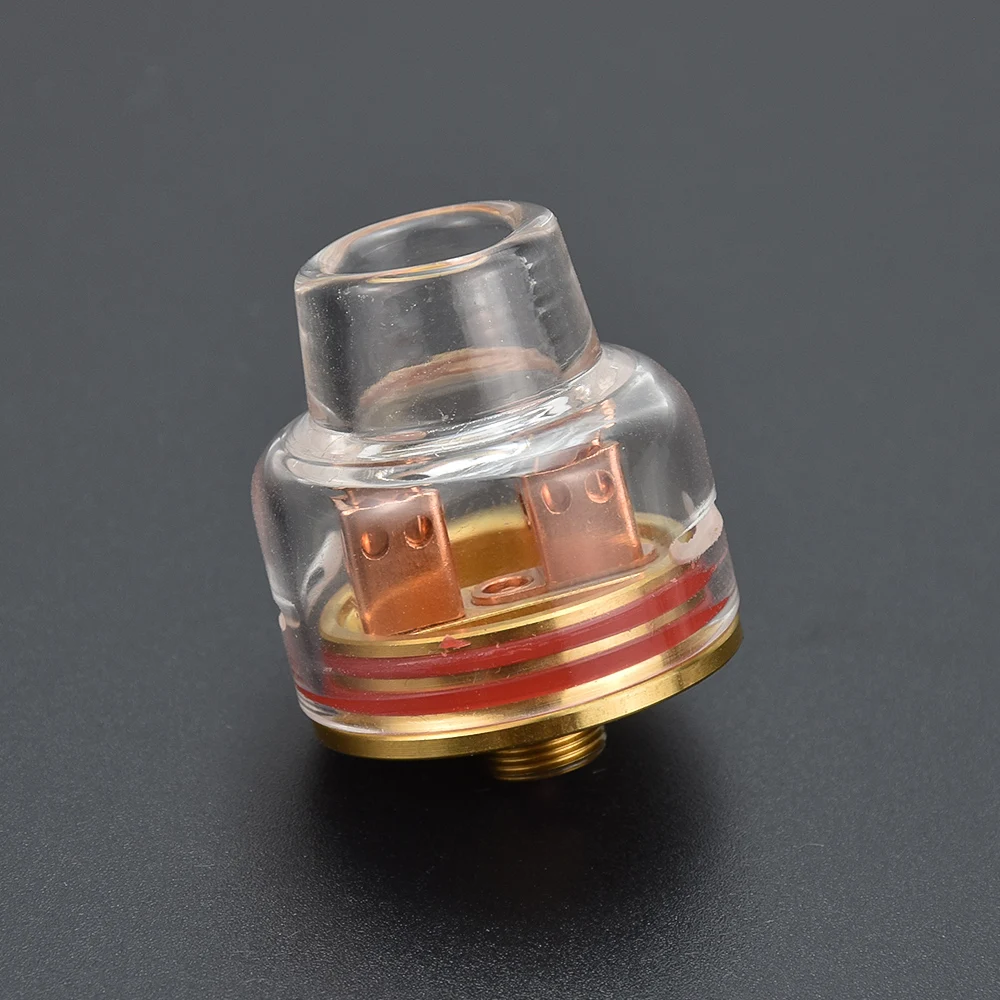 Atomizador de tanque reconstruible vs Dead Rabbit SE rda, bobina única o Dual de 24mm pin bf, rosca 510