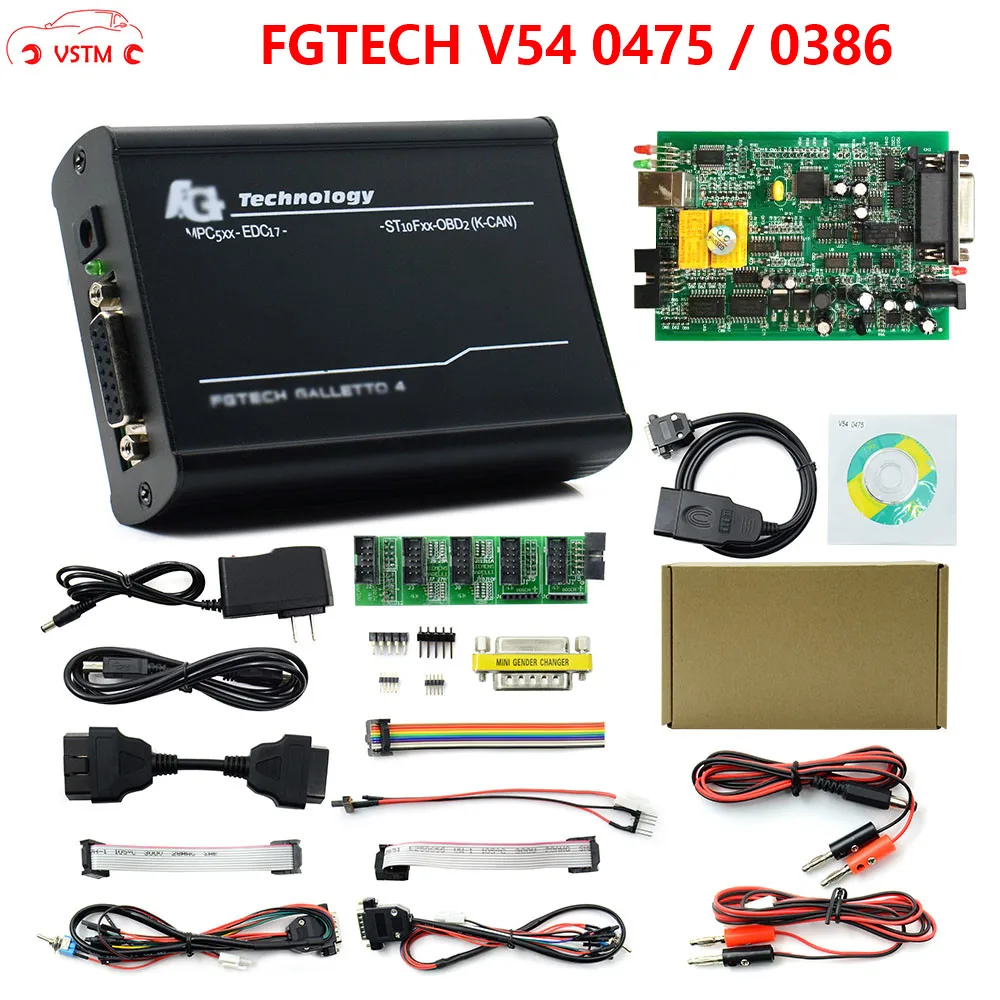 

FGTech V54 0475 Galletto Master4 FG TECH ECU Flasher Support BDM Function Multi-Language ECU Chip Tuning Programmer