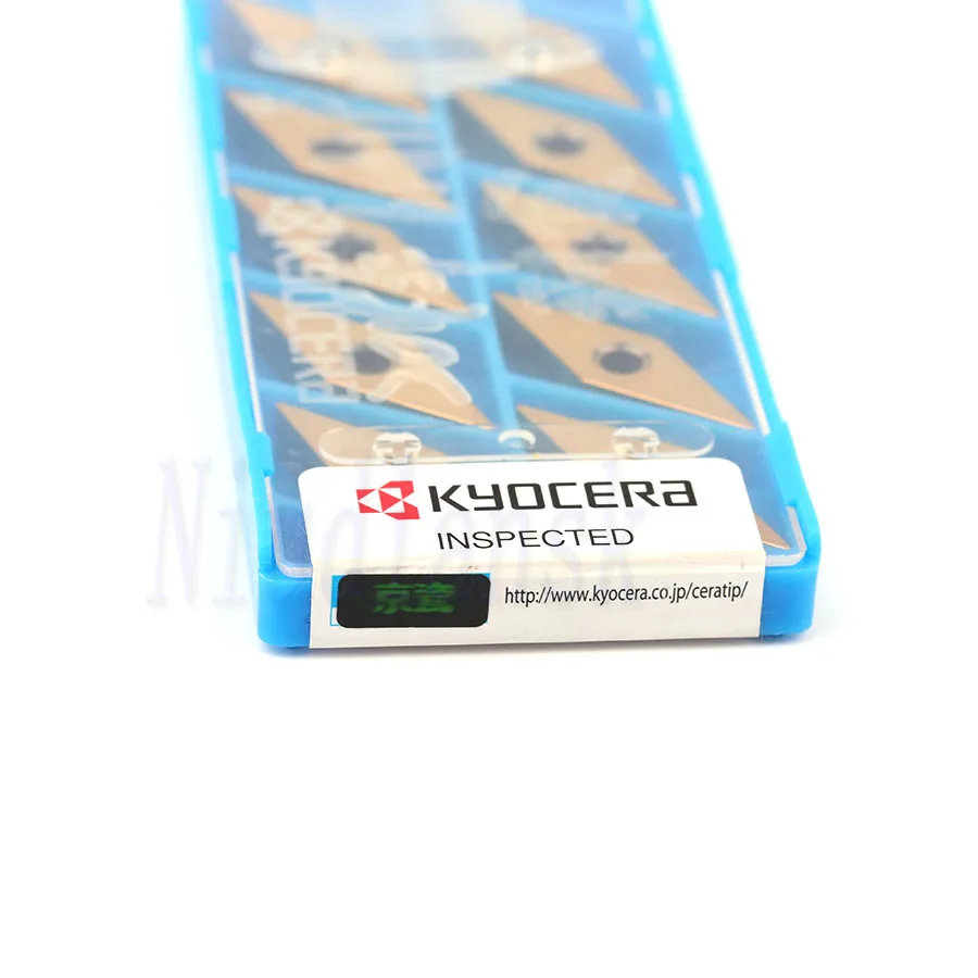 Kyocera VNGA160404 SO1525 A66N 100% Bao Bì Gốc Vnga Tiện Bằng Máy CNC Dụng Cụ Cắt Carbide Miếng Lót Cho Dụng Cụ Xoay Giá Đỡ