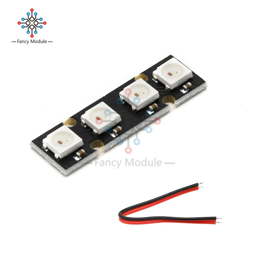 WS2812B RGB5050 Programmable LED Strip with F3 Naze32 CC3D for Flight Controller RC Drone Accessories