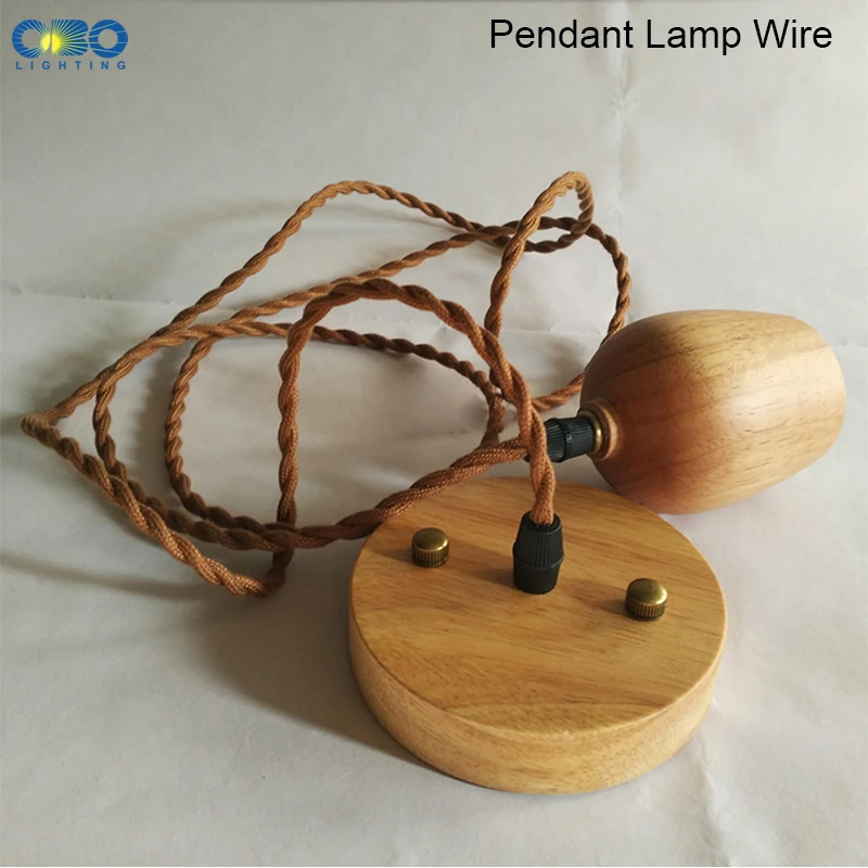 2 Core 0.75mm*2 Electrical Wire Vintage  5m 10m 20m  50m Twisted Fabric Cable Woven Cord Textile Cable Pendant Lamp Cord Copper