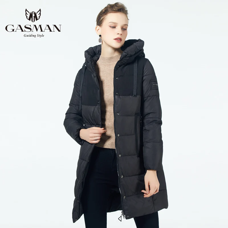 GASMAN 2022 Winter Women Parka New Collection cappotto spesso da donna antivento con cappuccio piumino caldo da donna in stile europeo 17616