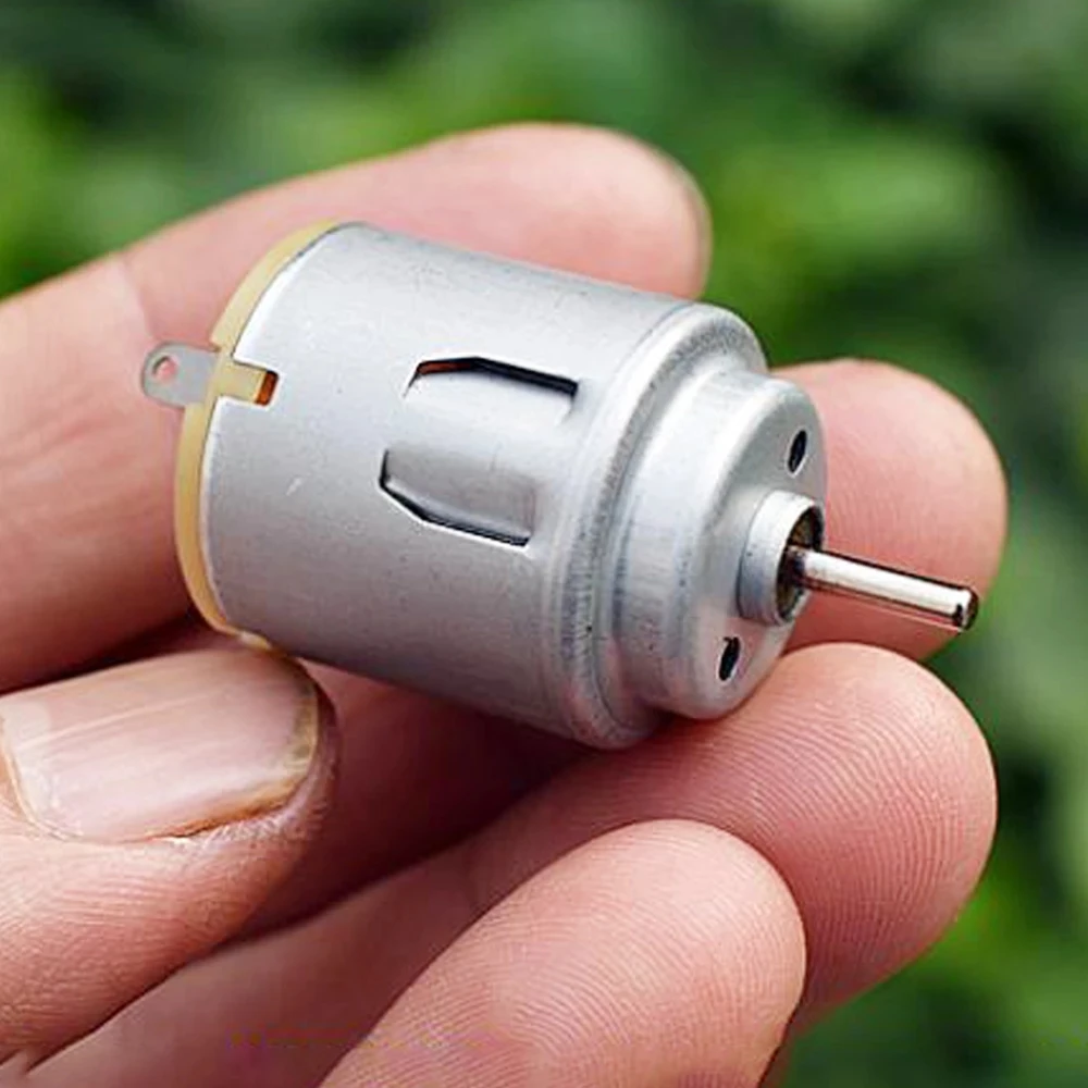 

10pcs R140 DC 1.5V-6V Micro Precious Metal Brush Motor 5000rpm-20000rpm High Speed Small Mini 140 Motor DIY Toy Car Model Fan