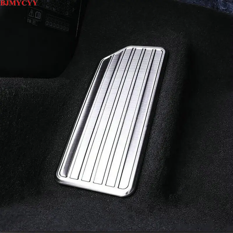 BJMYCYY Stainless steel decorative patch for car rest pedal For Honda Accord 10th 2018 2019