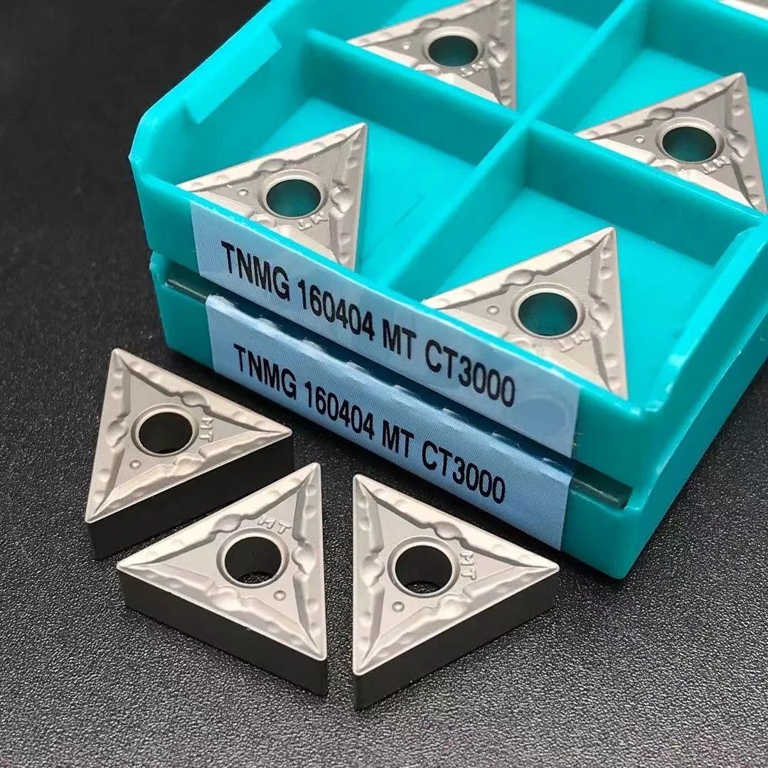 TNMG160404 TNMG160408 MT CT3000 أداة تحول خارجية باستخدام الحاسوب أداة عالية الجودة كربيد إدراج TNMG 160408 تحول إدراج TNMG