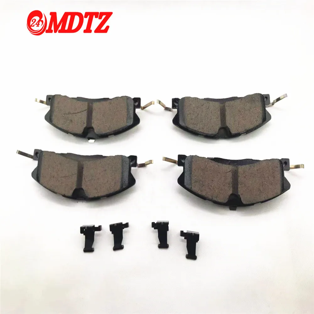 Factory Supply ceramic brake pad Steel Back Shoes Pad for FORD EXPLORER FLEX TAURUS GB5Z-2001-A D1611