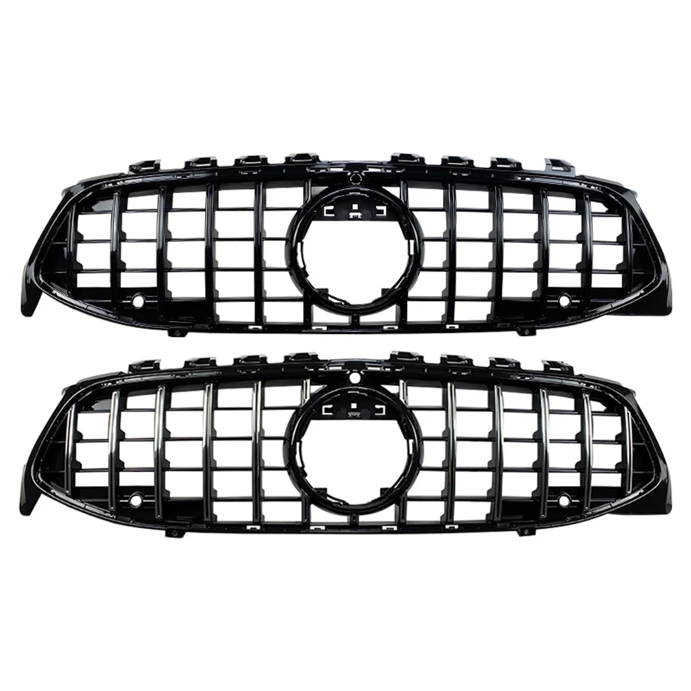 GT R Auto Anteriore Superiore Griglia Maglia Da Corsa Grill Accessori Per Mercedes Benz CLA C118 CLA180 CLA200 2020-up