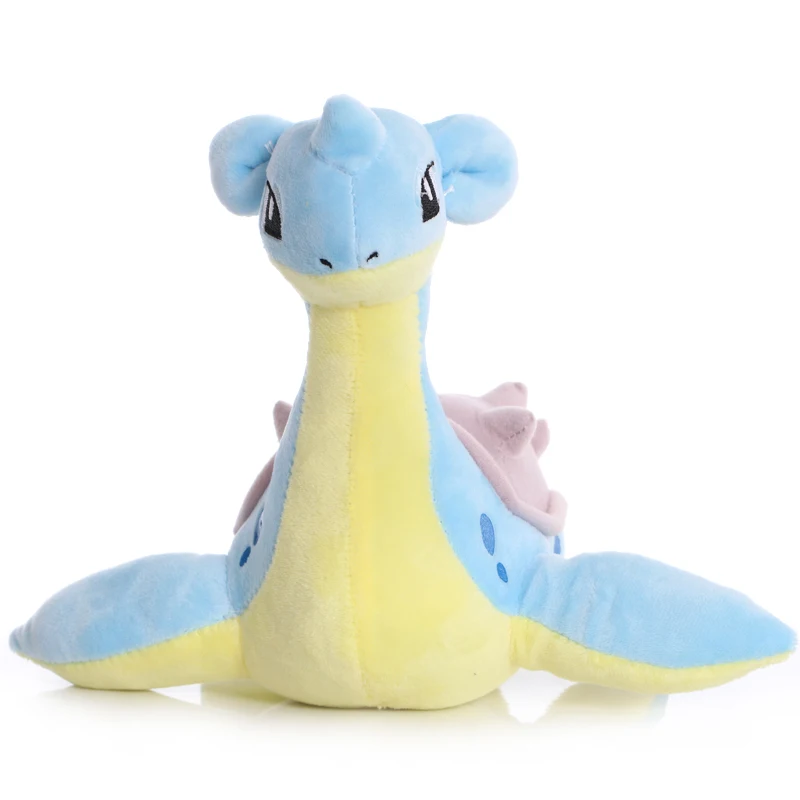 Jouets en peluche TAKARA TOMY Lapras pour enfants, 20cm, poupée Pokemon Lapras, animaux doux, cadeaux d'anniversaire