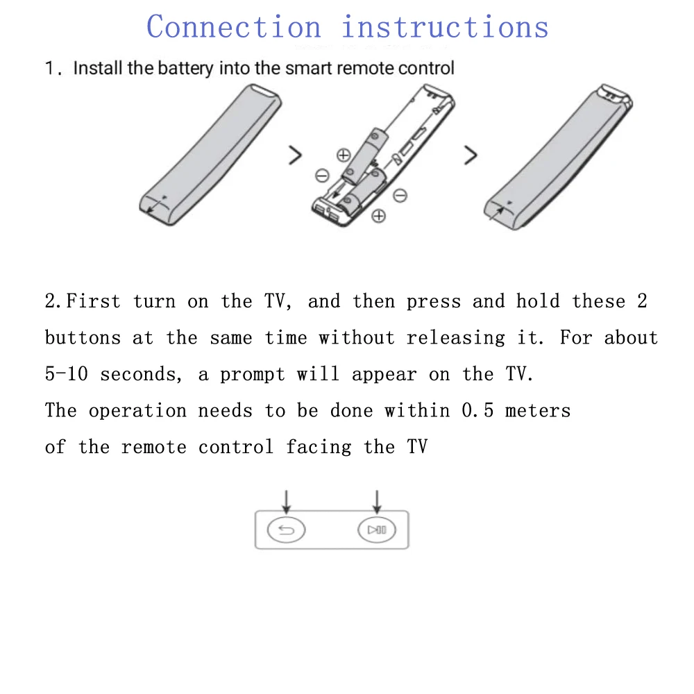 새로운 교체 BN59-01312F RMCSPR1BP1 삼성 스마트 UHD 4K TV 리모컨 QA55Q75RAW QA65Q80RAW Fernbedienung
