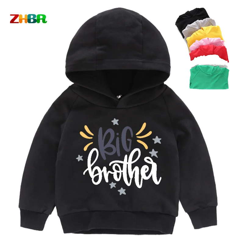 

2021 Toddler Baby Girls Sweatshirt Top Boys Casual Letter Print Long Sleeve Hoodies Autumn Winter Kids Boy Girl Outwear 7 Colors