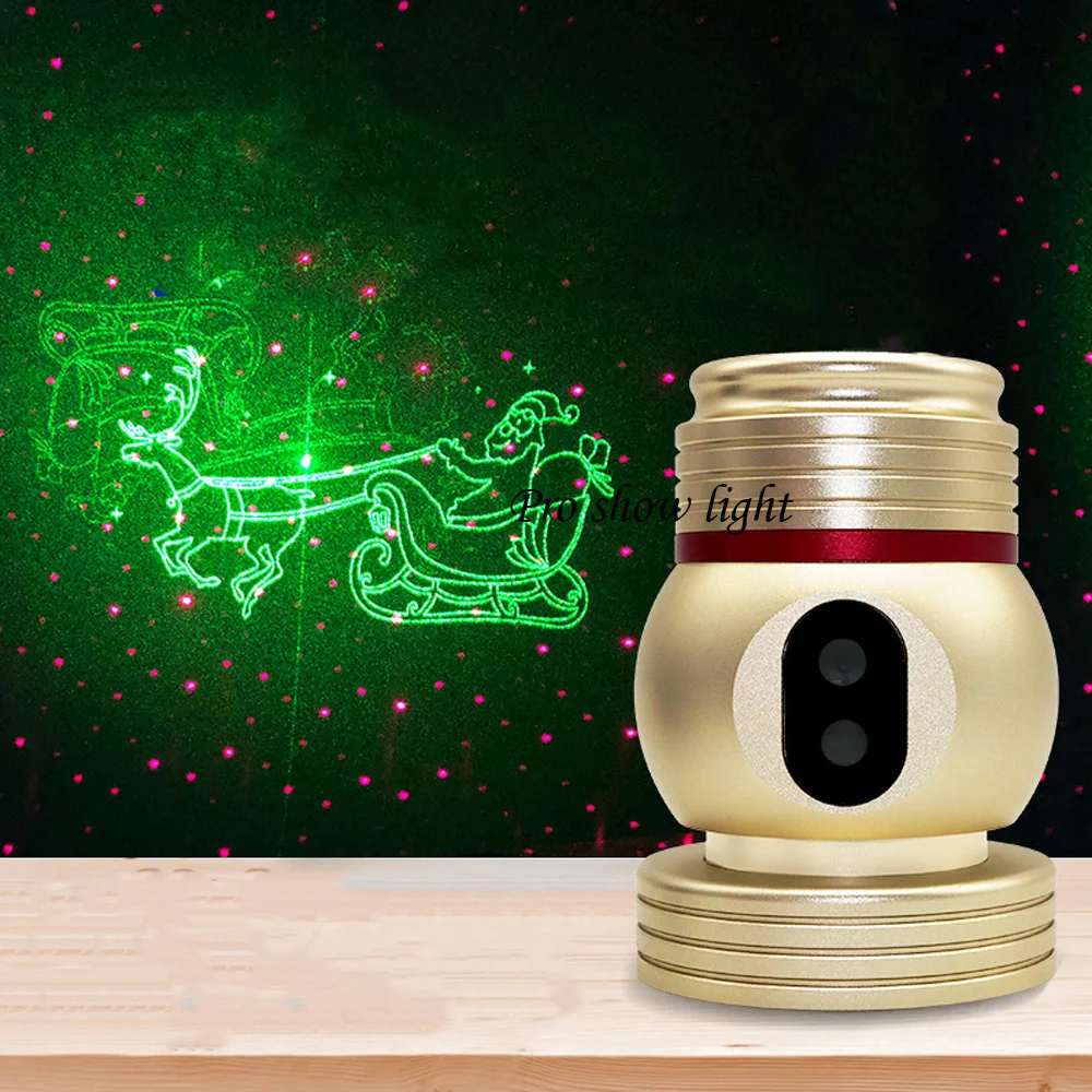 Mini projecteur Laser Rechargeable RG 150mw, lumière de scène pour décoration de la maison