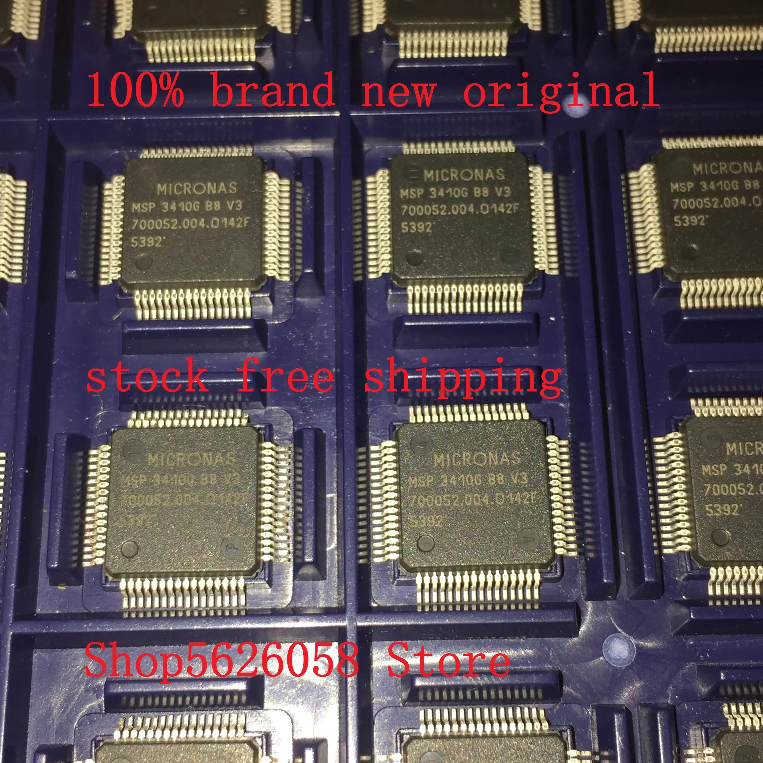 

2PCS/LOT MSP3410G-B8-V3 MSP3410G QFP 100% new original stock