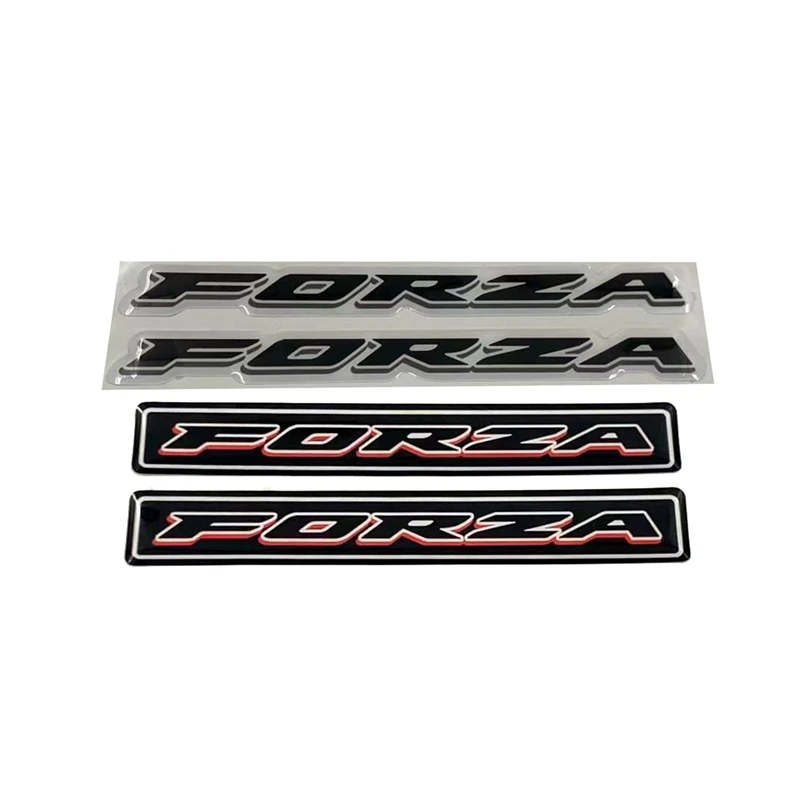 3D Forza  Badge Bike Motorcycle Sticker For Honda FORZA 125 250 300 Logo Mark Symbol Side Fairing horizon Motorsport