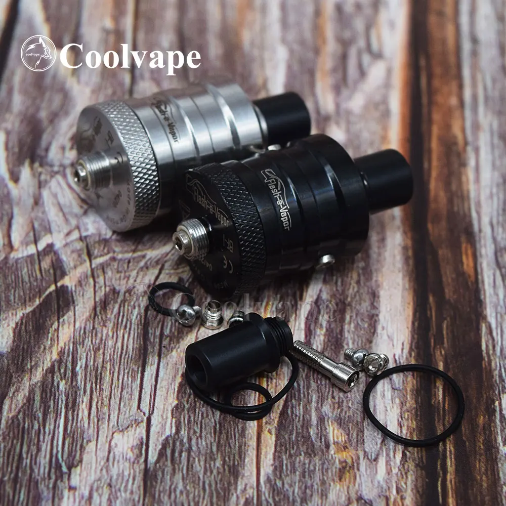 Coolvapeแฟลช-E-Vapor BF-1 Squonker RDA FEV RDA 23mm SINGLE COIL Atomizer Vaporizer RebuildingถังVAPE VS MAVERICK RDA