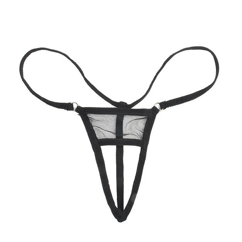 Hot Female Free Size Cotton Lace Thong G-string Lace Sexy Underwear Women\'s Panties Low Waist String Lingerie Intimates Thongs