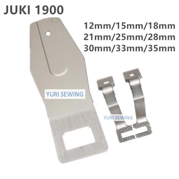 JUKI LK-1900A 바늘 판 압력 발 12mm/15mm/18mm/21mm/25mm/28mm/30mm/33mm/35mm 단추 구멍 재봉틀 예비 품목 