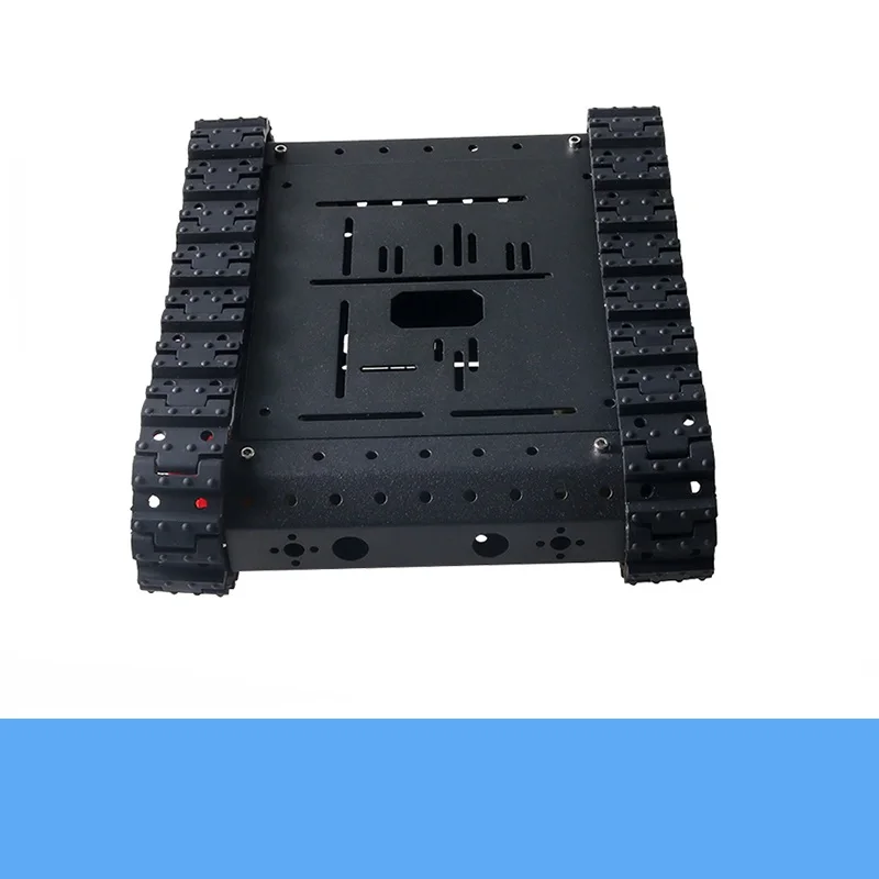 Châssis de réservoir sur chenilles intelligent en métal TC200 4WD, avec 4 moteurs TT et roues en plastique, piste en caoutchouc, jouet de bricolage pour l'éducation Arduino