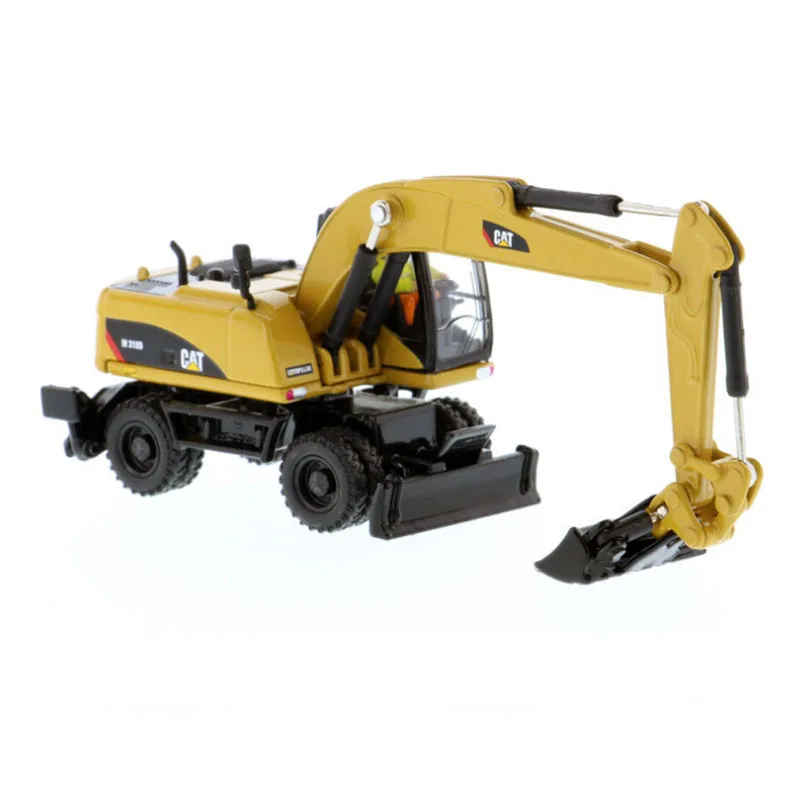 1/87 Scale Alloy CAT M318D Wheel Excavator-High Line Diecast Construction Truck for Toys Collection Series 85177 Type Home Shows