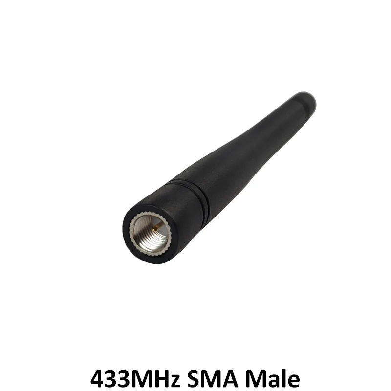 GRANDWISDOM 10pcs 433mhz antenna 3dbi sma male lora antene pbx iot module lorawan signal receiver antena high gain
