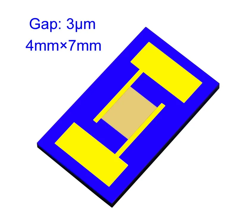 

3um Silicon-based InterDigital Electrode. MEMS Photoelectric Detection of Micro-capacitive Gas Humidity Biosensor