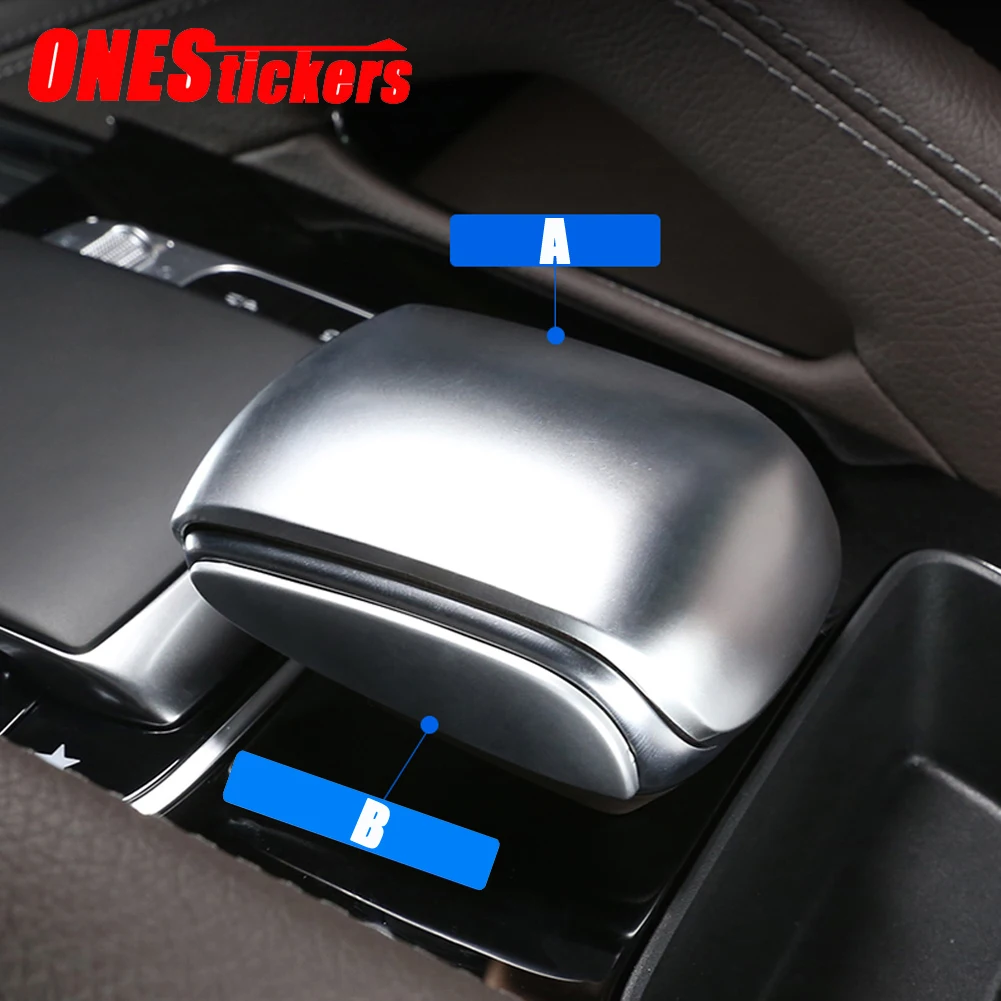 For Mercedes Benz GLE GLS Class AMG W167 V167 X167 2020 2021+ Car Accessories Center Console Gear Armrest Mouse Shell Trim Cover