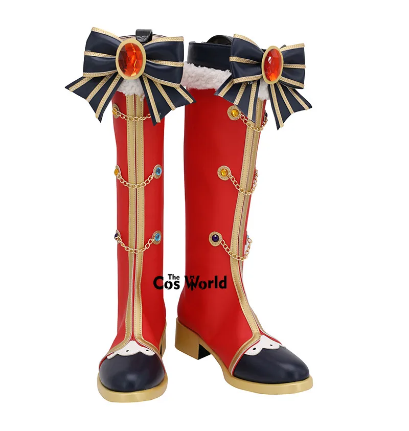 BanG Dream! Girls Band Party! Tsurumaki Kokoro Smile Seeker Anime Customize Cosplay Shoes Boots