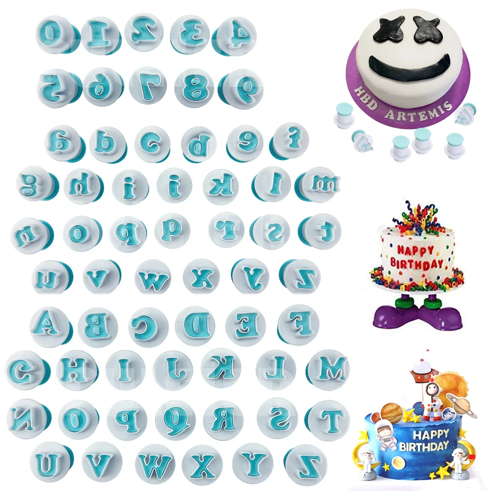 Baking Alphabet Cookie Cutters Cookie Mold Cookie stamp Upper  Alphabet Shape Biscuit Cake Decoration Tool (uppercase letter)