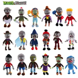 New Plants VS Zombies 40 Different Styles 30CM Anime Figure Pharaoh Zombie Dance King Zombie Game Cosplay Plush Stuffed Toy Gift