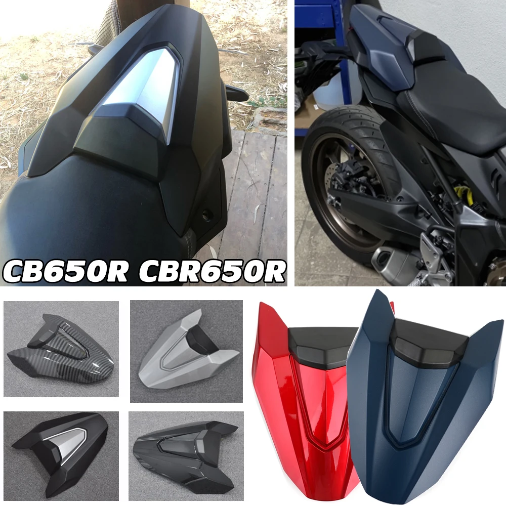 

Motorcycle CBR650R Seat Cover Cowl Fairing Rear Passenger Pillion For Honda CB650R CBR 650R 2019 2020 2021 CB 650 R Accessories