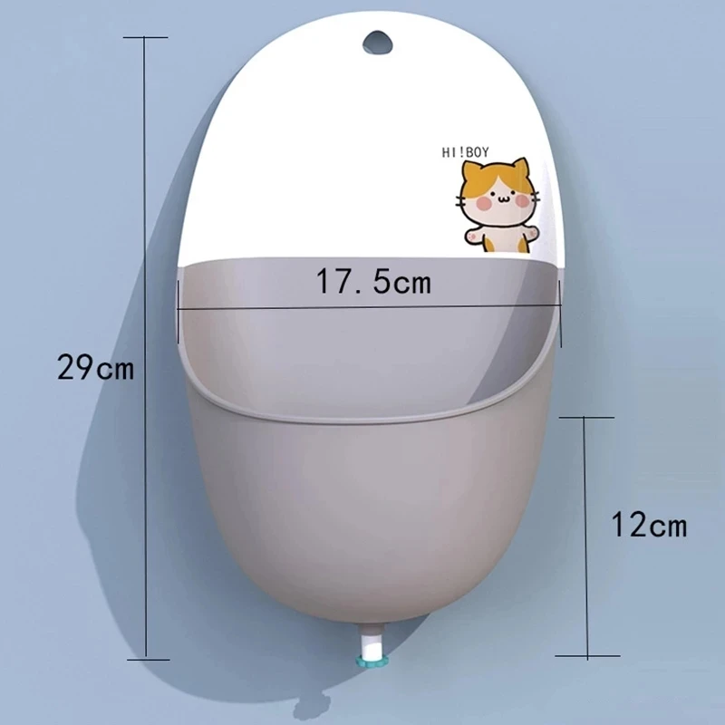 Portable Baby Potty Toilet Wall-Mounted Urinal Kids Potty Training Baby Boys Toilet Infant Bathroom Urinal Travel Children\'s Pot