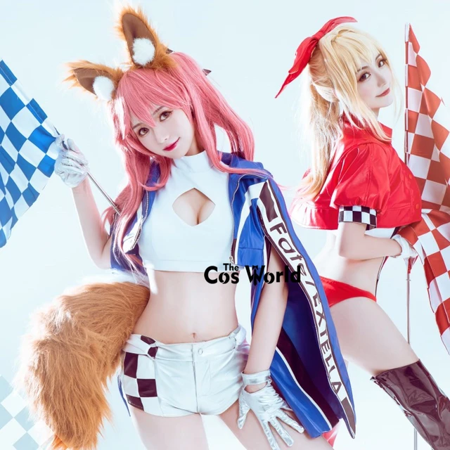 Tamamo no Mae FATE Extella Racing purchases Cosplay