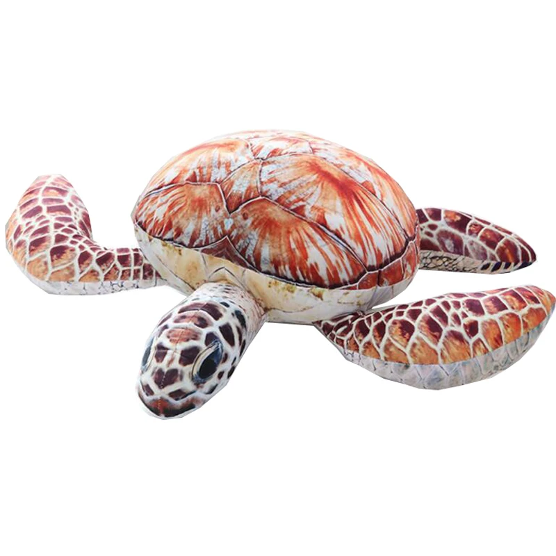 

Simulation color turtle Children plush toy baby kids Sea animals pillow stuffed gift