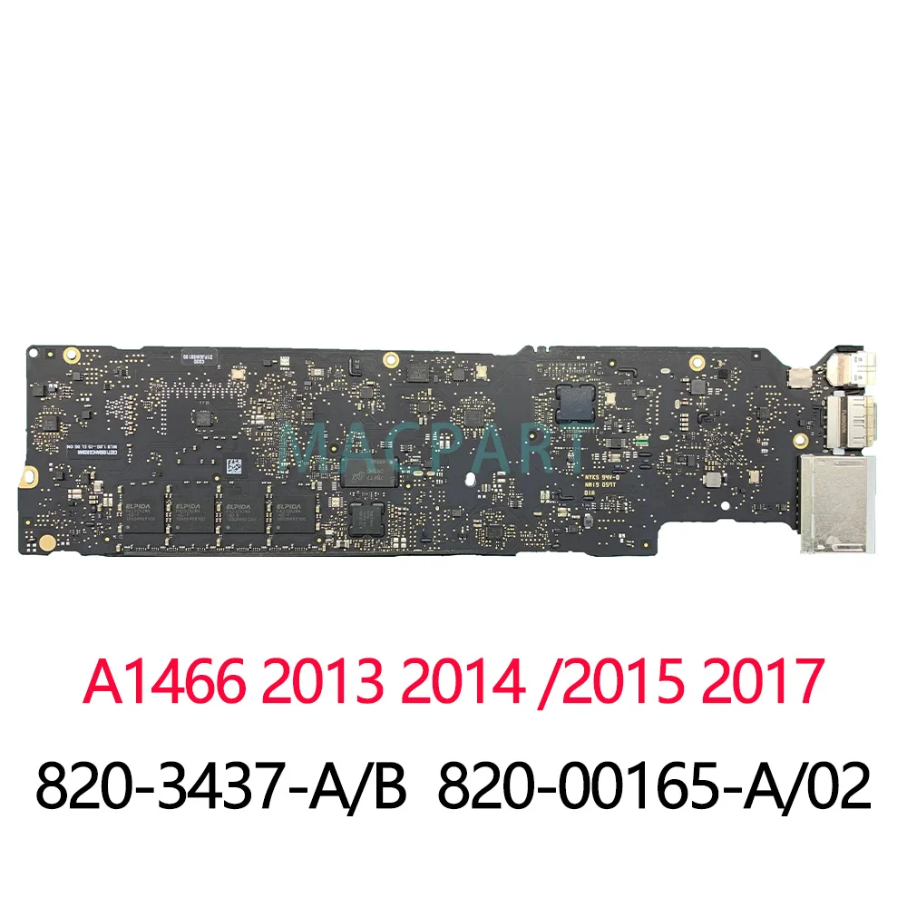 Imagem -05 - Motherboard 8203209-a 820-3437-a b 82000165-a para Macbook Air 13 Placa Lógica i5 i7 2012 2013 2014 2023 2023 Anos A1466