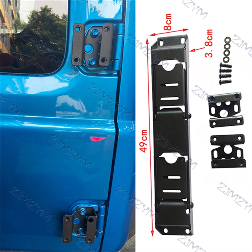 JB74 scala per porta posteriore per auto scala pieghevole portatile per auto scala per coda esterna scala per arrampicata accessori per scale portellone modificato