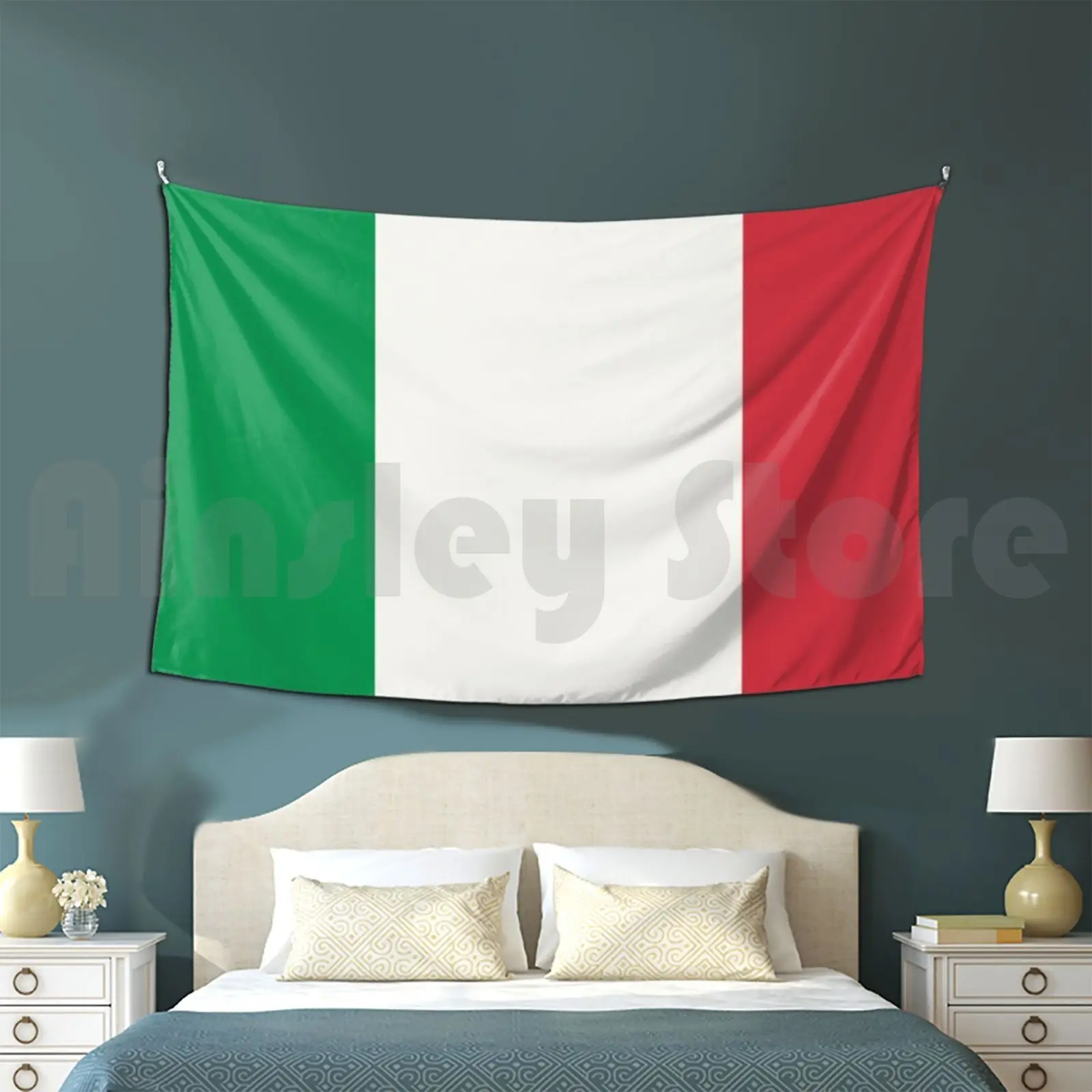 Italy Flag Tapestry Living Room Bedroom Italy Flag Italy Flag Italian Europe Italia Sicily Country Europe Symbol Eu