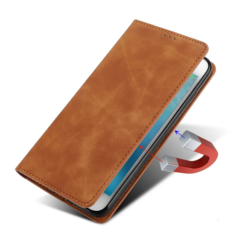 Flip Cover for Sony XPERIA 10 5 1 II III XA3 XA2 XA1 L4 L3 L2 L1 Z5 Z6 Wallet Case XZ Premium XZ1 XZ2 XZ3 compact Magnetic Coque