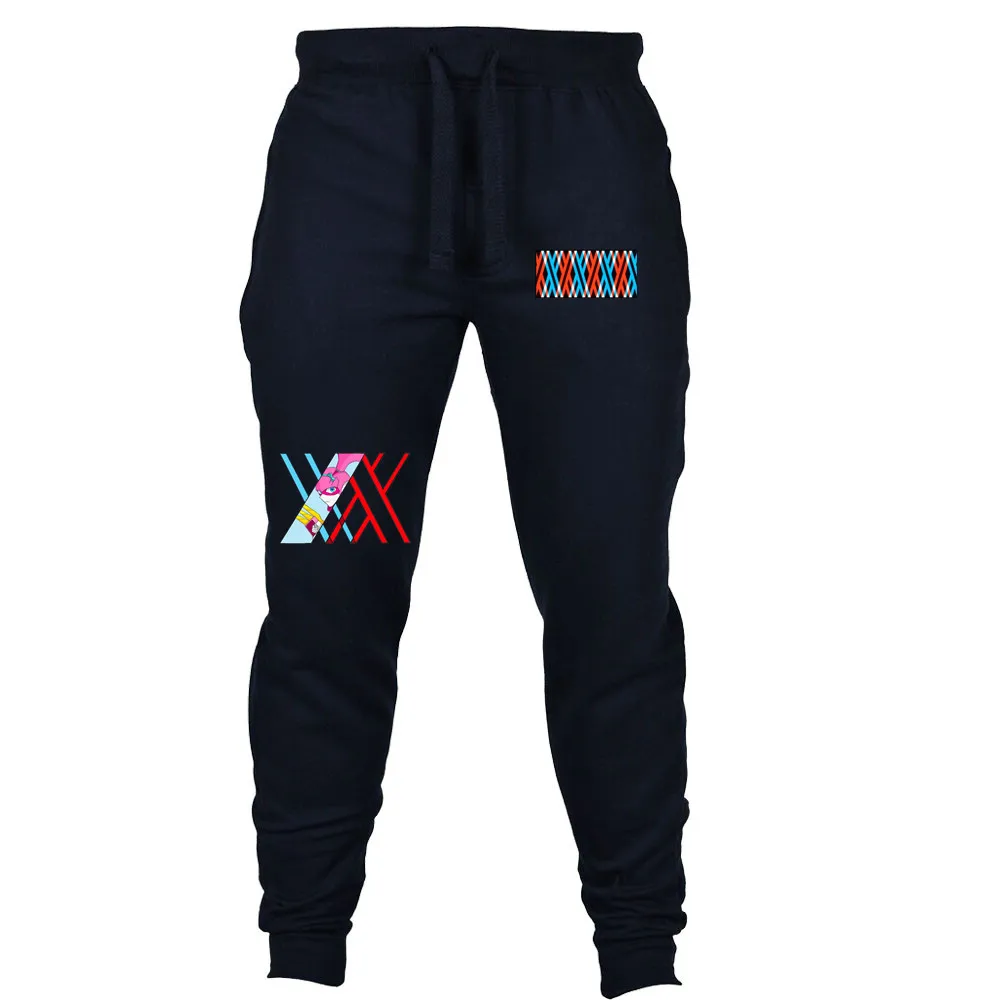 

anime DARLING in the FRANXX pants Jogging Casual men women Sweatpants cosplay clothing Long Sport Pants