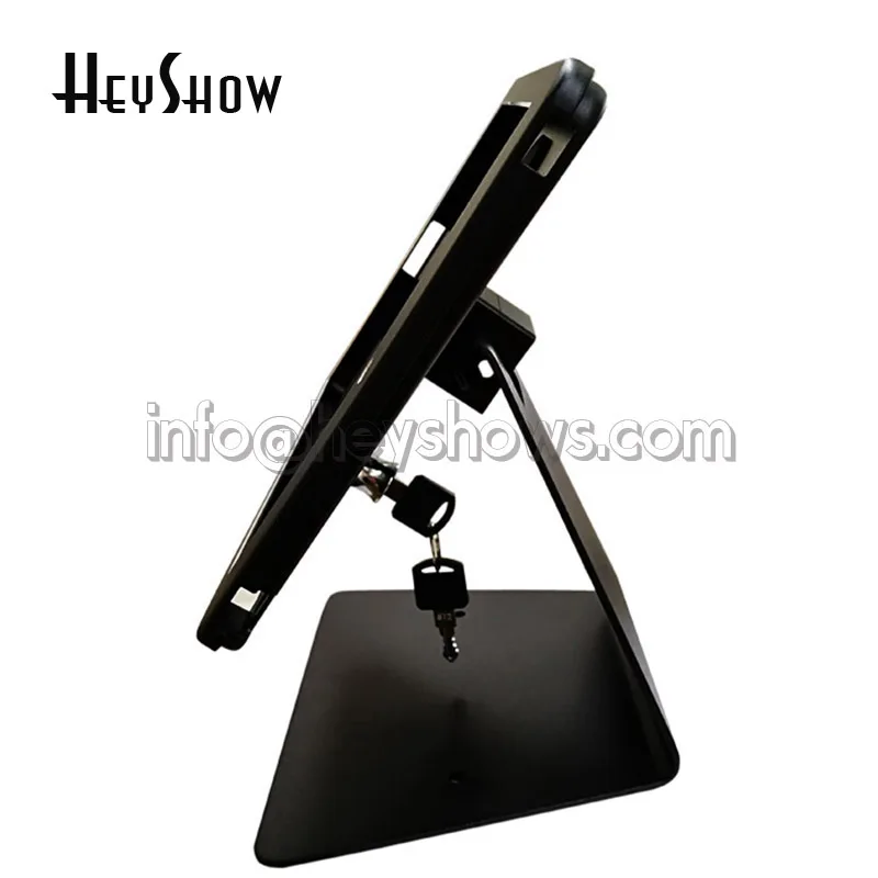 Imagem -05 - Segurança Metal Tablet Display Stand Desktop Tablet Lock Holder Dispositivo Anti-roubo Case Suporte para Ipad ar Alta