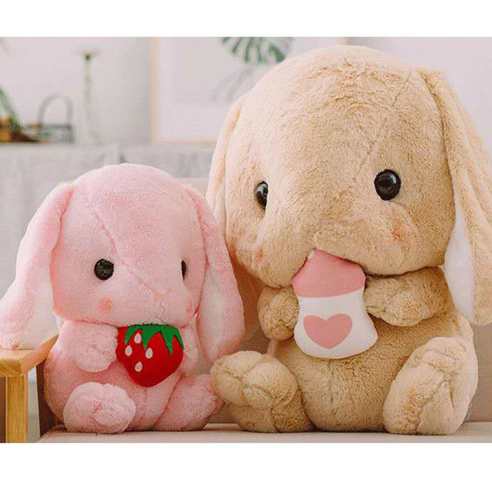 Simpatici peluche ripieni di coniglio peluche coniglietto per bambini cuscino bambola regali creativi per bambini Baby Accompany Sleep Toy 22/32/43cm