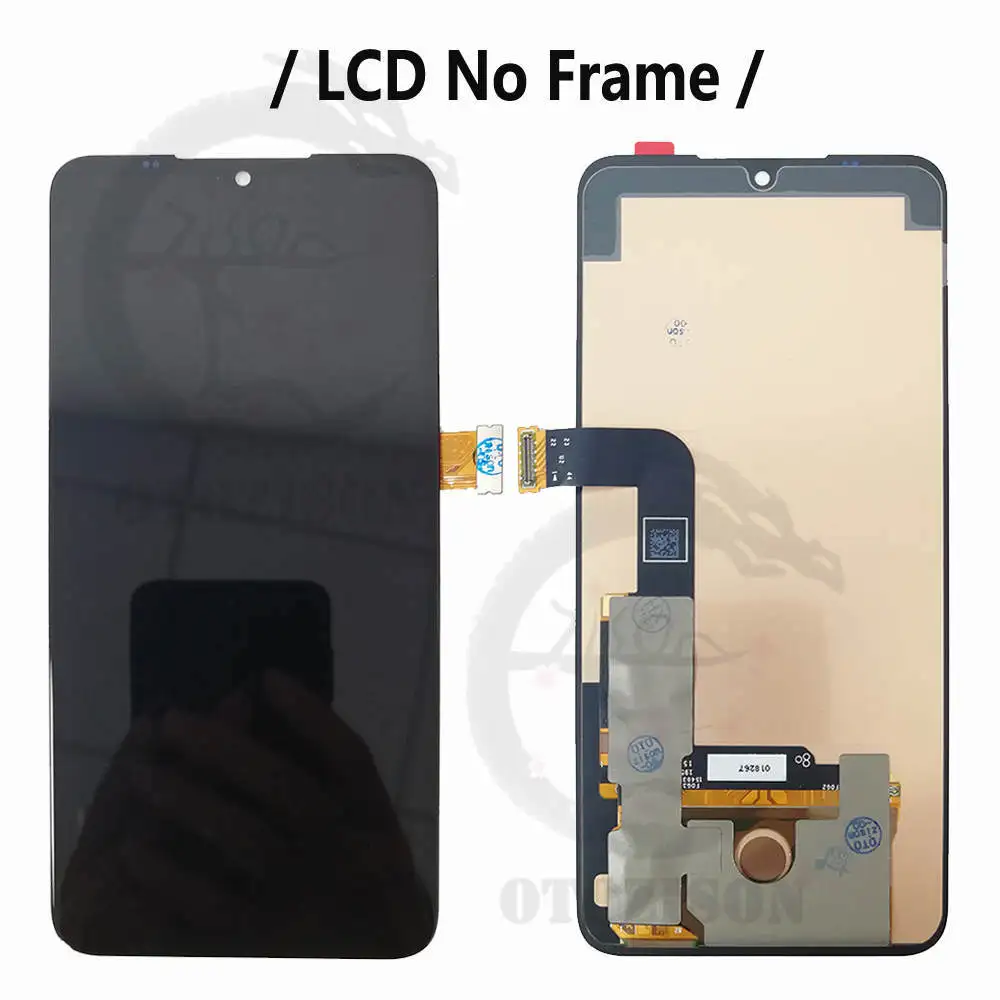 Pantalla LCD con marco para LG, repuesto de montaje de digitalizador con Sensor táctil, V50S ThinQ 5G, LM-V510N, V510, 6,4\