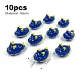 10 piezas de conejo marino azul