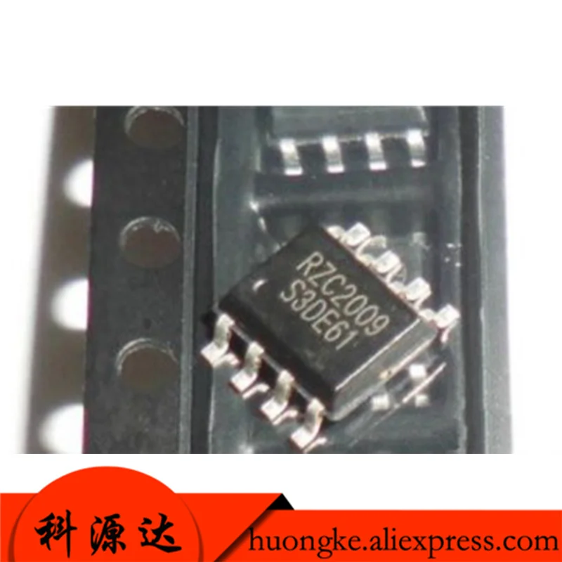 10pcs/lot RZC2009 SOP-8 Fast charge identification IC Power management IC