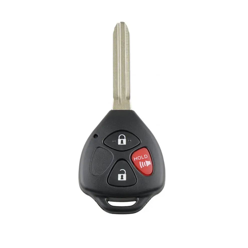 3 Nút Uncut Xe Ô Tô Điều Khiển Từ Xa Phím Vỏ Chìa Khóa Thông Minh Smart Key Fob Ốp Lưng Chìa Khóa Đạn Phù Hợp Cho Xe Toyota Corolla RAV4 yaris Venza TC XA Xd